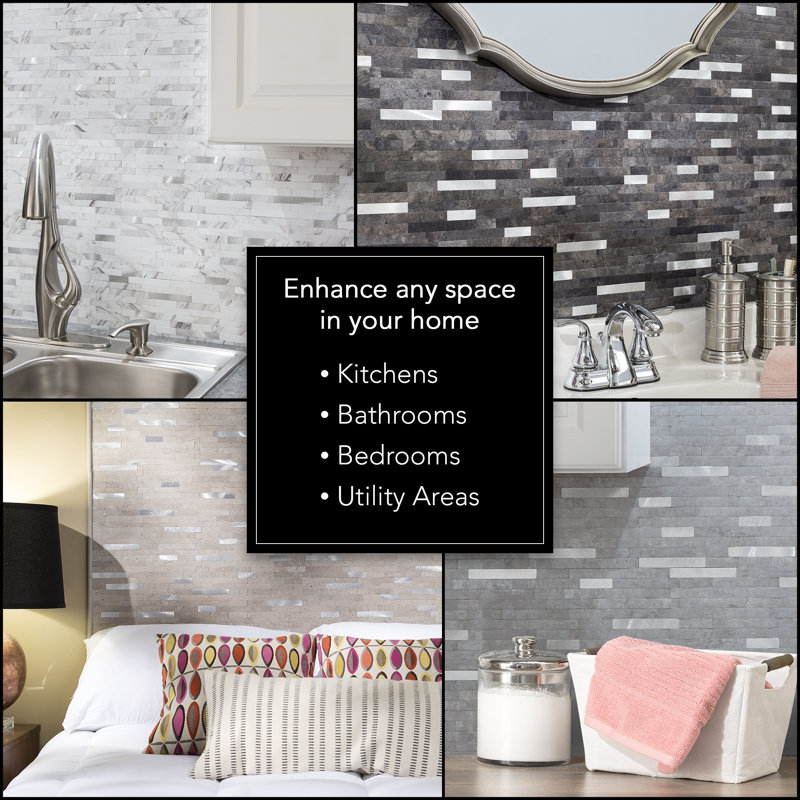 Aspect Collage Peel and Stick Backsplash Wayfair